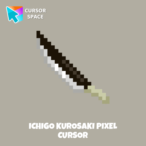Ichigo Kurosaki Pixel cursor pointer cursor